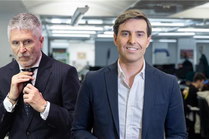 Fernando Grande-Marlaska y Pablo Montesinos