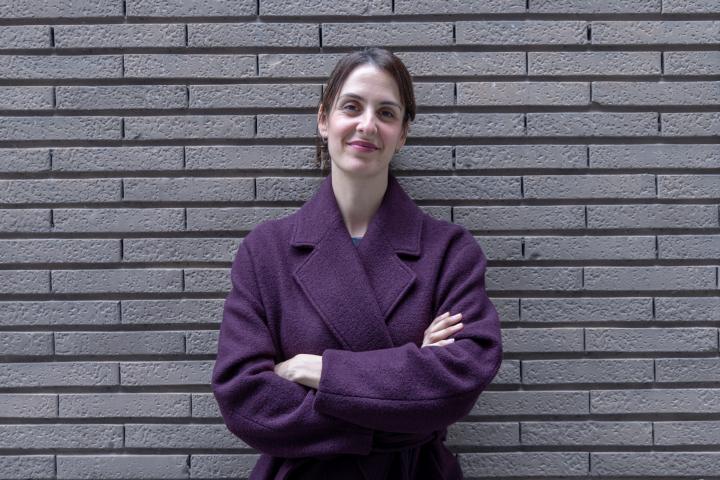 Rita Maestre, durante su entrevista a El HuffPost