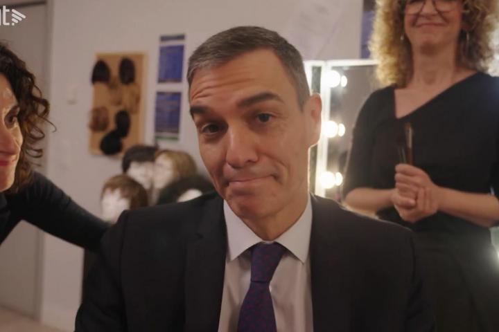 Pedro Sánchez en 'Polònia'.
