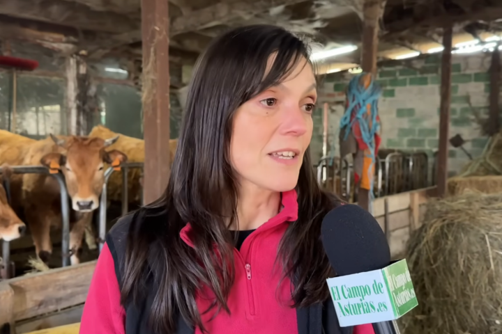 Yoli González, ganadera.