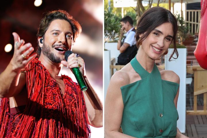 El cantante Manuel Carrasco y la actriz Paz Vega.