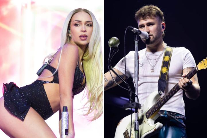 Bad Gyal y Dani Fernández, en dos imágenes de archivo.