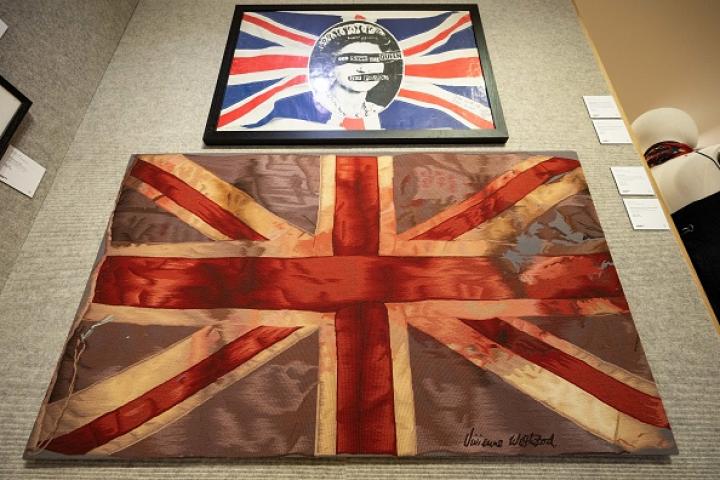 Poster original de la promoción de 'God Save The Queen', de The Sex Pistols.