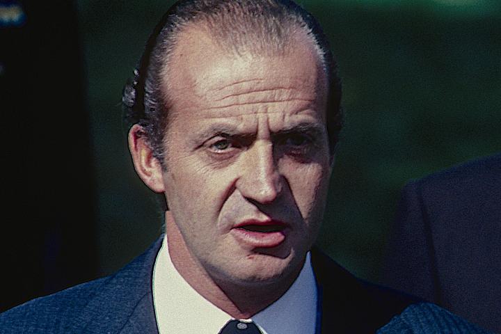 El rey Juan Carlos en 1981, año del intento de golpe de estado del 23-F