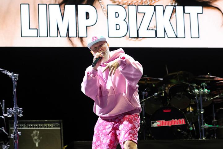 Imagen de archivo de la banda Limp Bizkit durante un concierto en 2025.