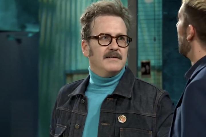 Joaquín Reyes en La Revuelta junto a Broncano