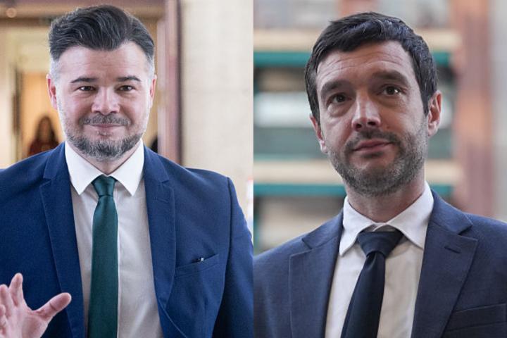 Gabriel Rufián y Pablo Bustinduy