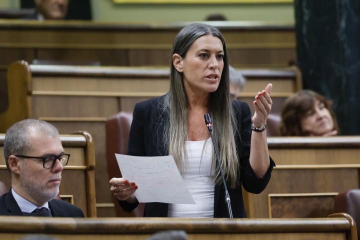 La portavoz de JxCat, Míriam Nogueras