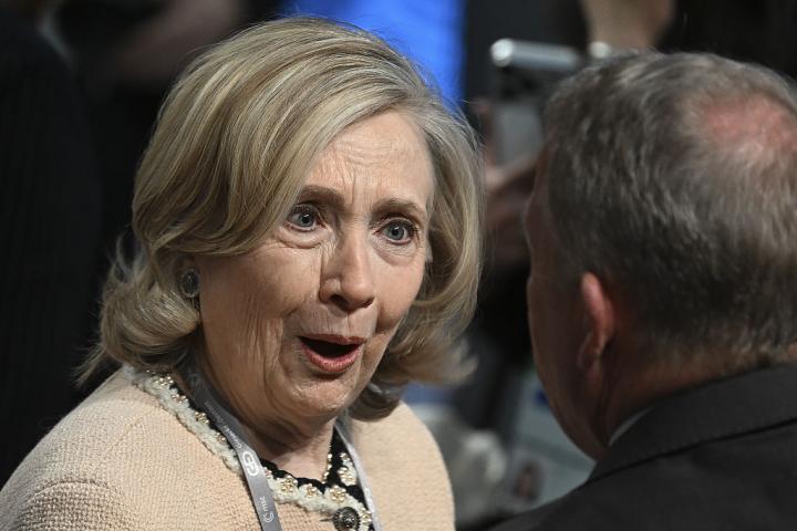 Hillary Clinton, en una comparecencia reciente