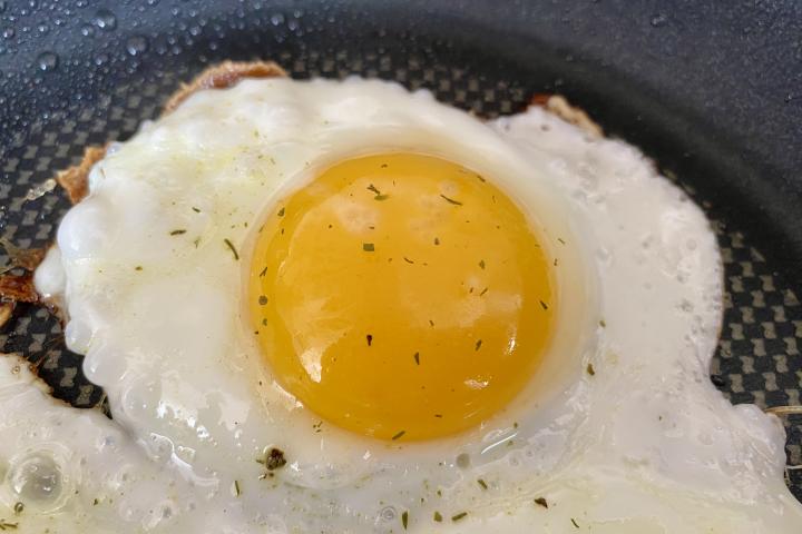 Huevo frito.