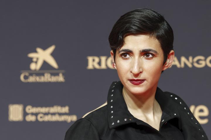 Alba Flores, en la alfombra roja de los Goya