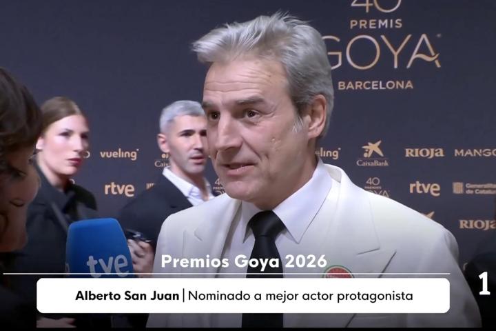Alberto San Juan en los Goya 2026