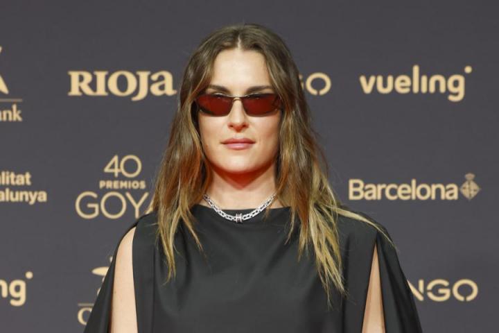 Alexia Putellas, en la alfombra roja de los Premios Goya