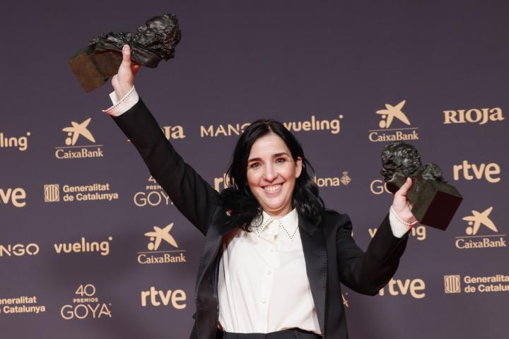Alauda Ruiz de Azúa, en los Goya 2026.