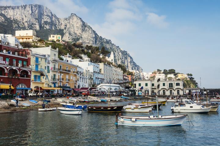 Italia, Campania, Isla de Capri, Capri, Marina Grande