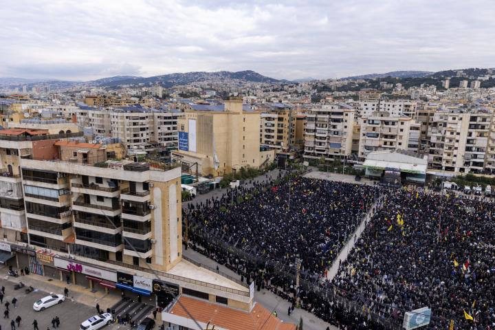Beirut lleno de protestantes por la guerra