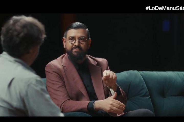 Manu Sánchez, en 'Lo de Évole'.