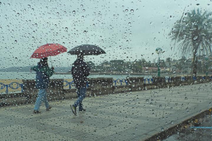 Un día lluvioso en España