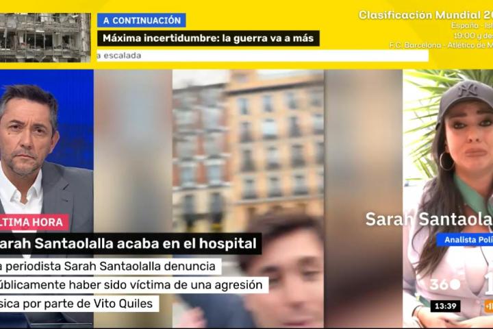 Sarah Santaoalla en Mañaneros.