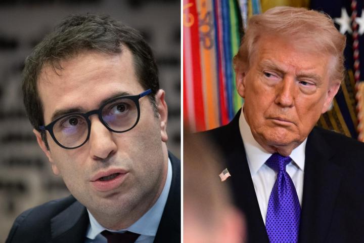 Carlos Cuerpo y Donald Trump en una imagen de archivo