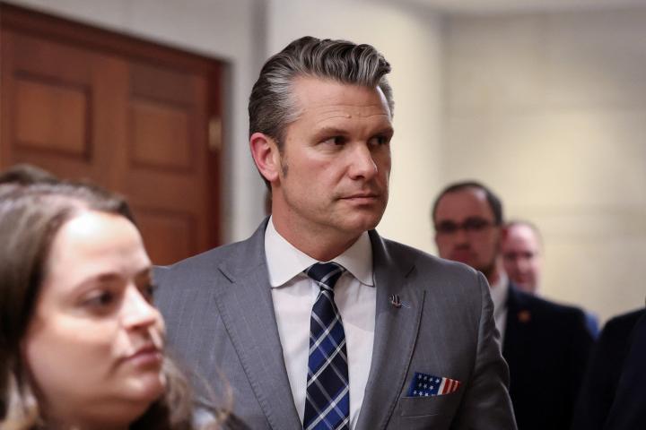 El secretario de Estado del Departamento de Guerra estadounidense, Pete Hegseth.