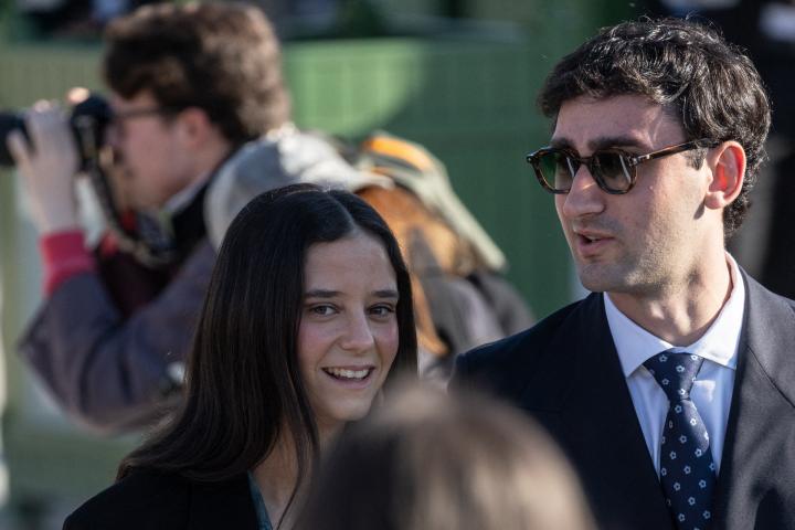 Victoria Federica y Jorge Navalpotro en París