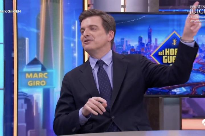 Marc Giró en 'El Hormiguero'.