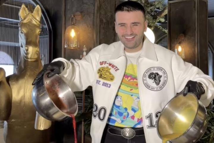 El reconocido chef turco Burak Özdemir.