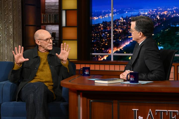 Michael Pollan, invitado al The Late Show en Nueva York