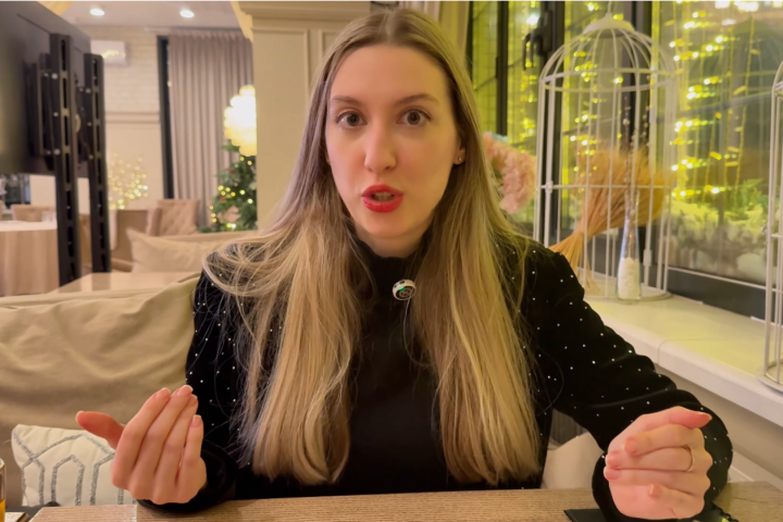 Valda, creadora de contenido rusa.