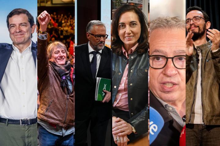 Estos son los candidatos a las elecciones de Castilla y León en 2026