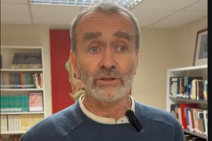 Fernando Simón, en el vídeo del PSOE Gijón.