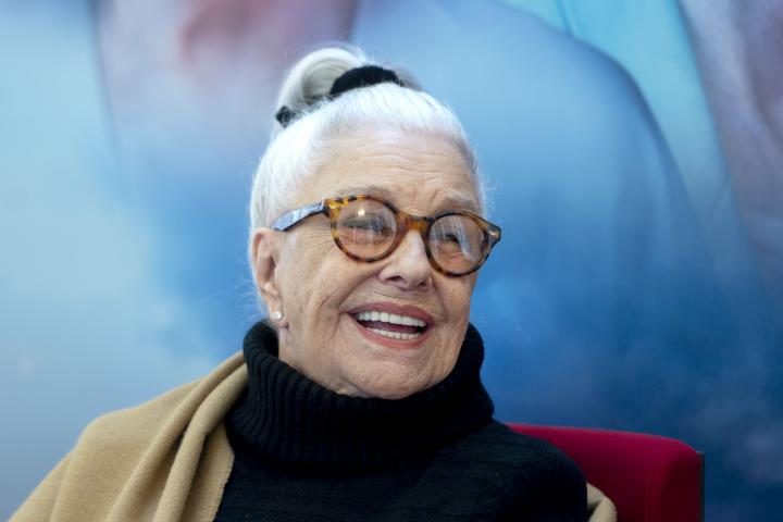 La actriz Lola Herrera en una entrevista.