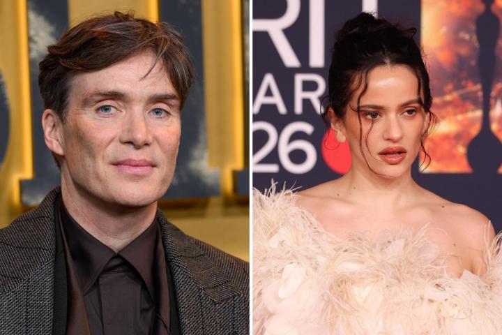 Cillian Murphy y Rosalía.