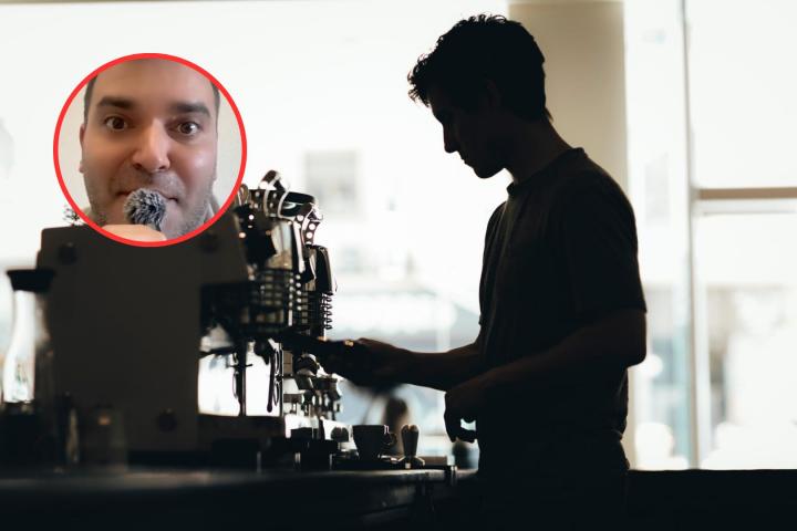 Jesús Soriano, alias 'Soycamarero', responde a un camarero.