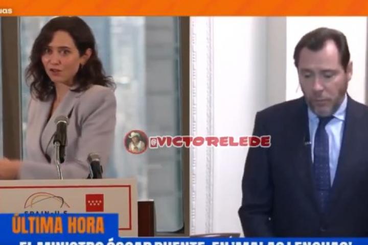 Isabel Díaz Ayuso y Óscar Puente