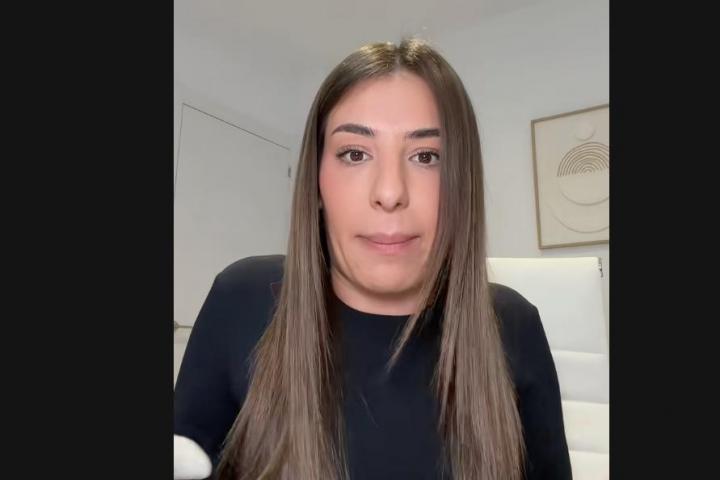 Maryam Salmi cuenta la multa que le pusieron.