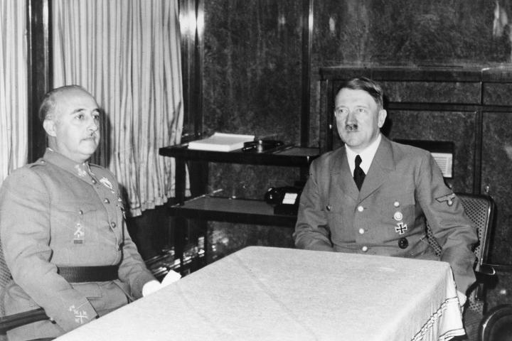 Reunión entre Franco y Hitler en Hendaya