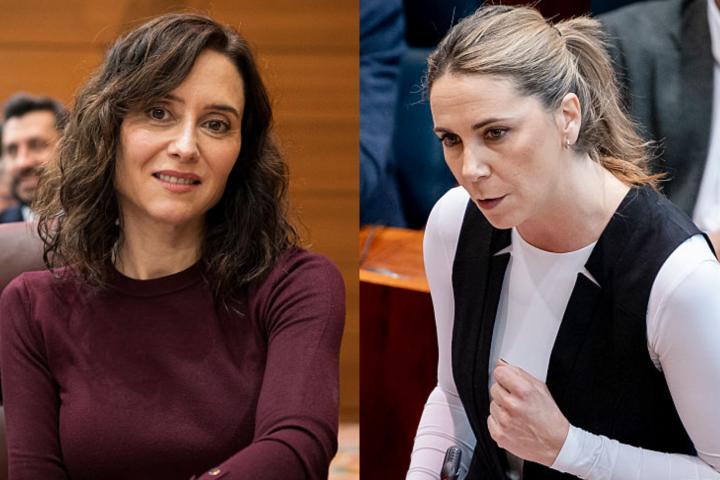 Isabel Díaz Ayuso y Mar Espinar