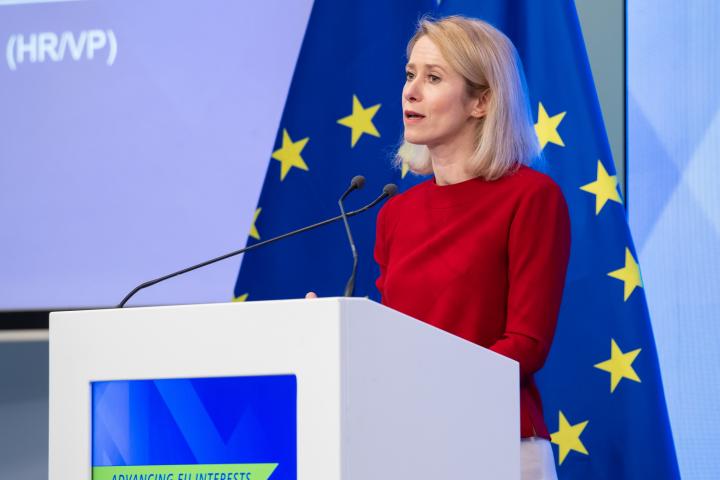 Kaja Kallas, alta representante de la UE