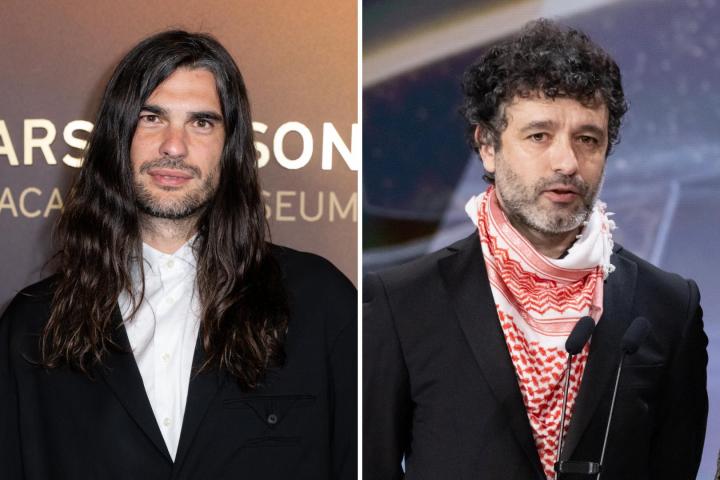 Fotomontaje de Óliver Laxe y Rodrigo Sorogoyen.