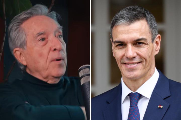 Iñaki Gabilondo y Pedro Sánchez.