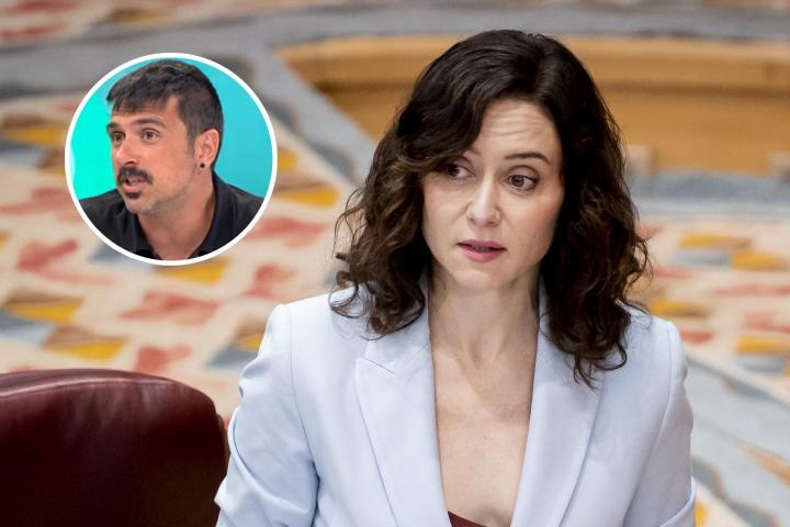 Ramón Espinar e Isabel Díaz Ayuso.