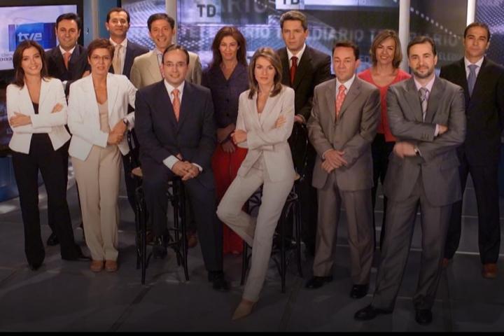 Jesús Álvarez y Letizia en la misma foto.