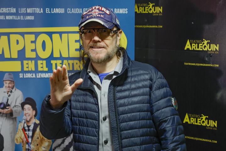Santiago Segura en el photocall de Campeones 2 en Madrid en enero de 2026