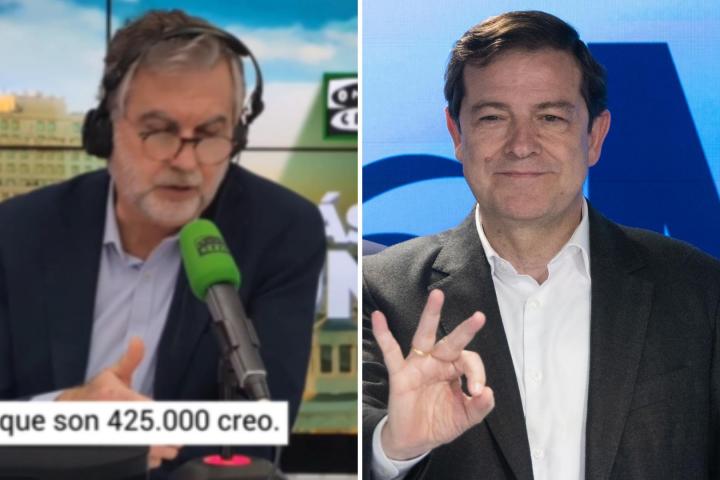 Alsina habla así de Mañueco.