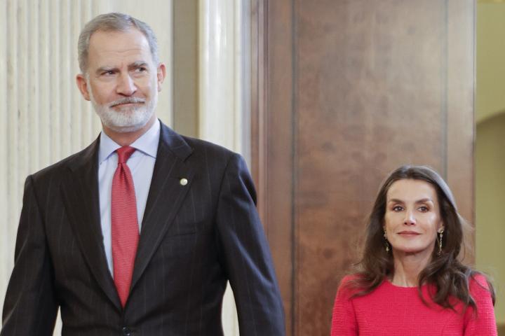 Los reyes Felipe y Letizia en la recepción al equipo paralímpico español de Milano Cortina 2026