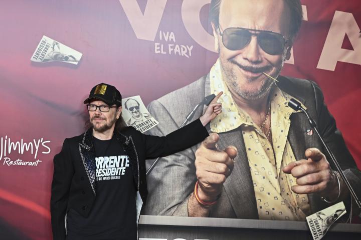 Santiago Segura en la presentación de 'Torrente presidente'.