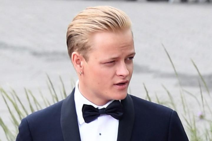 Marius Borg Høiby en una de las celebraciones por el 18º cumpleaños de su hermana Ingrid Alexandra de Noruega