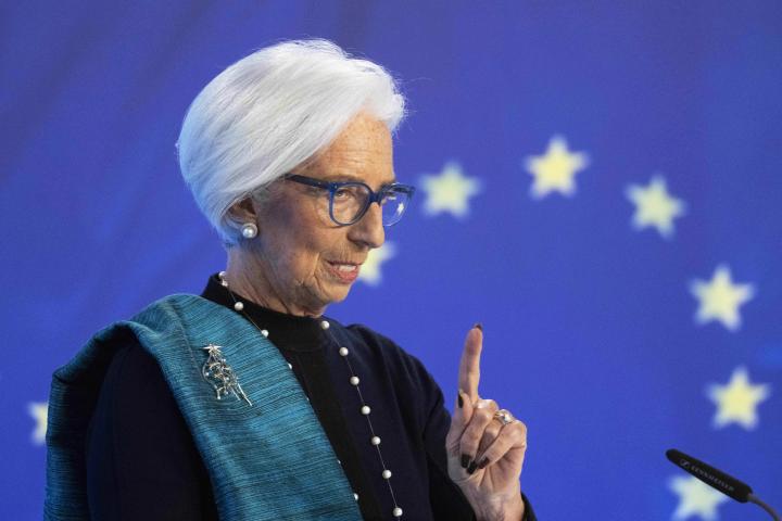 La presidenta del BCE, Christine Lagarde.